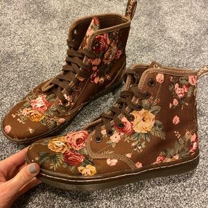 Floral Dr. Martens